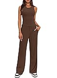 Darong Women's Two Piece Outfits Lounge Sets Ruched