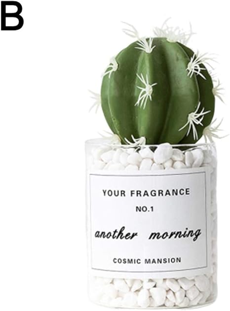 Amazon ピュアムード 造花 盆栽 造花 多肉植物 鉢植え 盆栽 グリーン サボテン 花瓶アレンジメント 家庭 オフィス デスクトップ 装飾用 Medium Prickly Cactus グリーン Elpne0 造花 オンライン通販