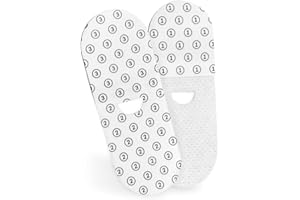 Upgraded Adhesive Patch Refill Pack Compatible with stoiQ and VAVA Smart Baby Thermometers - 12 Non Woven Sticker Bands |%15 More Adhesion and%70 Longer Attachment Compared to OEM Patches.