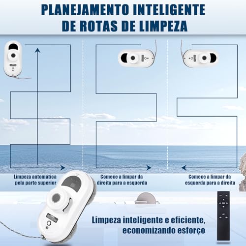 Robô Limpa Vidros, Robô Lavador de Janelas, Robo Limpador de Janelas Inteligente, Robô de Limpeza Automática de Janelas, Robô Limpador de Janelas Inteligente Automático Planejamento