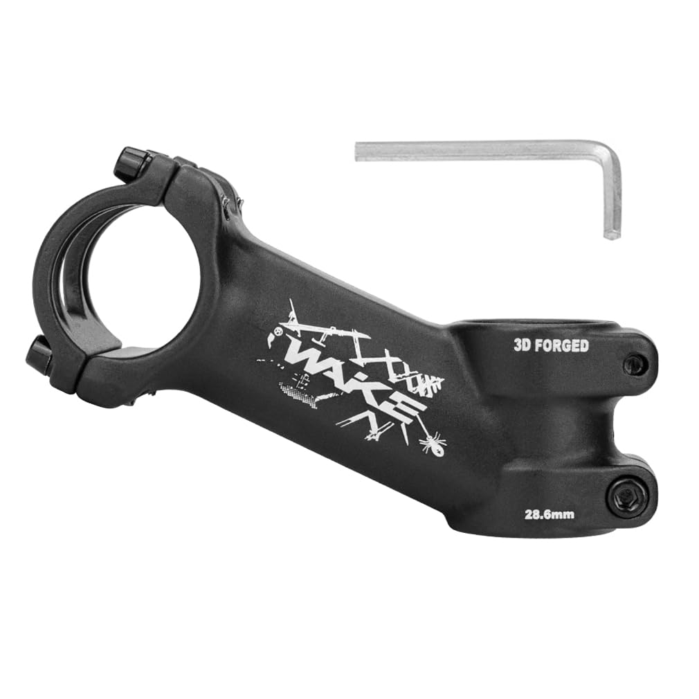 Photo 1 of CYSKY Bike Stem 31.8 60mm/70mm/80mm/90mm/110mm 35 Degree MTB Stem Mountain Bike Stem Riser Handlebar Stem for Most Road Bike Stem, MTB Stem, BMX Stem, Bicycle Stem (80mm)
