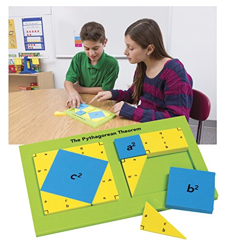 Didax Educational Resources Pythagorean Theorem Tile Set 0.63 H x 8.5 L x 10.0 W