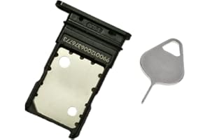 YESUN Sim Card Tray Holder Slot Socket Replacement for Google Pixel 3 (Black) 5.5 inch