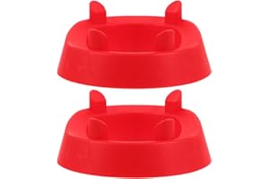 ibasenice Rugby Kicking Tee with Fixed Height and Prong Football Holder Block Durable Stable Base for