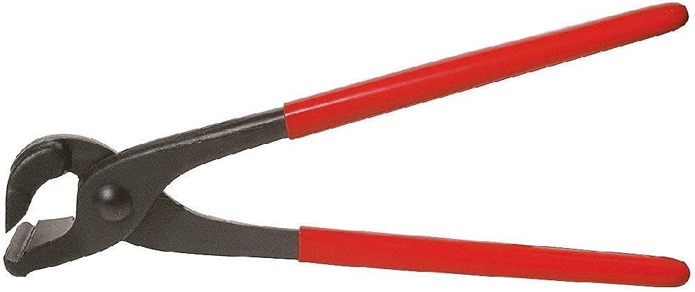Bessey D355 with PVC Handles Fold up Forceps, Black/Red