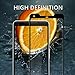 Google Pixel 2 XL Screen Protector, Acessorz Ultra Clear [Full Cover][Bubble Free] Tempered Glass Screen Protector Film for Google Pixel 2 XL (2017) - Lifetime Replacement Warranty (Black)