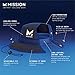 Mission Cooling Bucket Hat for Men & Women, UPF 50 Sun Protection, 3” Wide Brim, Adjustable Strap, Evaporative Cooling Technology When Wet, Great for Summer, Outdoors, Fishing, Camping Black