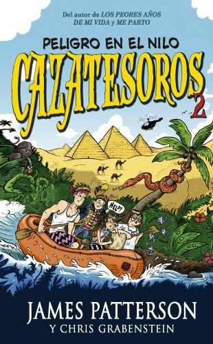 Portada de Cazatesoros 2. Peligro En El Nilo: 12 (Novela Gráfica)