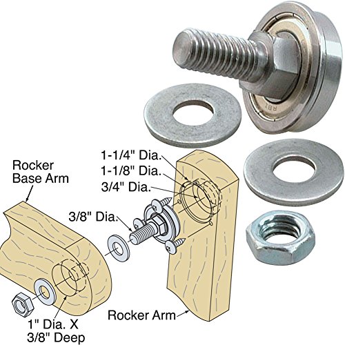 Platte River 961311,"Hardware, Furniture, Miscellaneous", Glider/Rocker Hardware Package & Plans