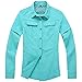 Women’s Quick Dry Sun UV Protection Convertible Long Sleeve Shirts for Hiking Camping Fishing Sailingthumb 2