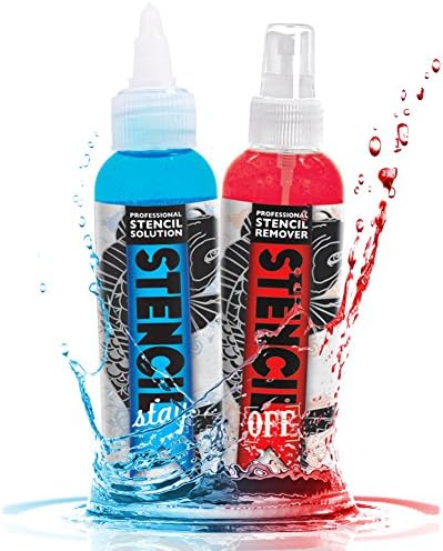 Stencil OFF &amp; Stencil Stay Professional Tattoo Artist Combo Skin Scribe Set Made in USA