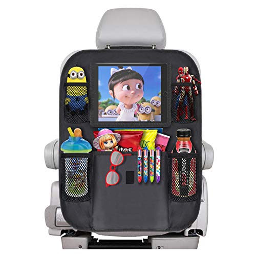 image for Car Back Seat Organizer Protector - JALIELL Car Organizer Back Seat wi