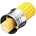 SuperB2C Corn Stripping Tool, Stainless Steel Corn Stripper peeler, Slicer, Cutter, Remover, Stripping Tool Serrated Blade with Non-Slip Grip