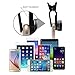 5 in 1 Phone Camera Lens Kit, 2X Optical Zoom Telephoto Lens & 198° Fisheye Lens & 0.63x Wide Angle Lens & 15x Macro Lens & CPL Lens for iPhone 6/7/6s Plus/SE, Samsung S7/S6/Edge, LG, Moto, HTC & more