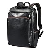 Vbiger Updated Version Casual Fashion Backpack for Businessmen, Preppy Style Schoolbag Travelling Bag Shoulder Bag (Black 2)