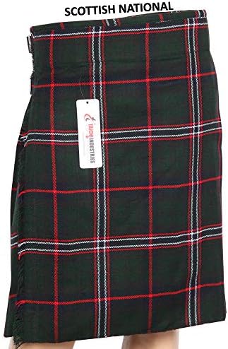 Men’s 5 Yard Tartan Kilt Wedding Kilt Scottish Kilts 17 Tartan Available