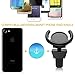COCOFU Pop Out Stand Air Vent Car Mount 360° Rotation Car Dashboard Desk Wall Mount For Pop Socket Expanding Grip Stand Users-Black
