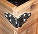 Trailer Wood Sides Latch Rack Stake Body Gates Corner Brackets by RACK 'EM - 2 set PK-SB