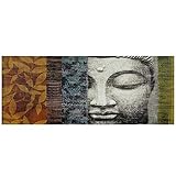 Oriental Furniture Buddha Statue Canvas Wall Art