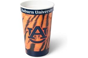 Westrick Auburn Tigers Souvenir Cups 24 oz 4 Pack Team Memorabilia, Collectibles, Great for Parties & Decor, Reusable Drinkware for Fans & Collectors