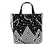 Canvas Tote Bag Black Print Design (16.14 x 15.35 inch) ASAPS
