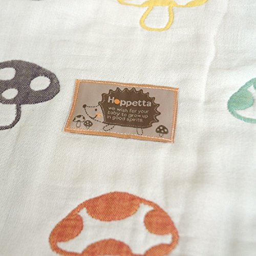 Hoppetta Hoppetta champignon 6 double gauze packet Toddler packet