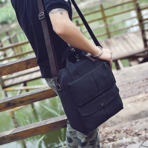 image for MiCoolker Leisure Crossbody Tote Bag College Students Shoulder Bag Mes