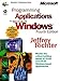 Programming Applications for Microsoft Windows (Microsoft Programming Series) by Jeffrey Richter (19 by 