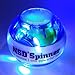 NSD Power Lit Spinner Gyroscopic Wrist and Forearm Exerciser Featuring LED Light, Blue