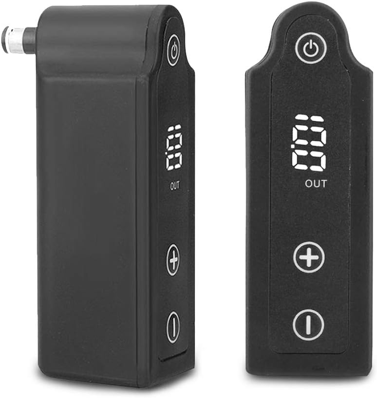 Wireless Tattoo Power Supply, CINRA Portable Mini Wireless Tattoo Power Supply DC Connection LED Tattoo Machine Power Supply for Permanent Makeup Equipment Tattoo Pen Machine Tattoo Supplies