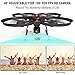 [Upgraded Big Size] DROCON Drone with Camera,720P 120°FOV FPV Real-time Video, Quadcopter Designed for Beginners with a 15-min Flight Time Modular Battery, Altitude Hold, 4GB TF Card Included