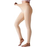 Iserkafe Fleece Lined Tights Women Winter Warm Thick Tights Thermal Velvet Pants Tummy Control Soft Stretchy