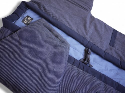 WATANOSATO Vertical Stripe Hanten Japanese clothes size Men's (M-L Size) (Color:2)