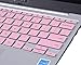 CaseBuy Keyboard Protector Cover Compatible ASUS ChromeBook C223NA C213SA C200 C200MA C201 C201PA C202SA 11.6-inch/ASUS ChromeBook 13 C300MA C300SA C301SA 13.3-inch ChromeBook Protective Skin, Pink