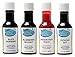 LorAnn Oils Gourmet Flavor Fountain Variety Bundle Black Raspberry, Blueberry Delight, Dragon Fruit-Peach, Pistachio Nut, 1.7 Ounce Bottles (4 Pack)