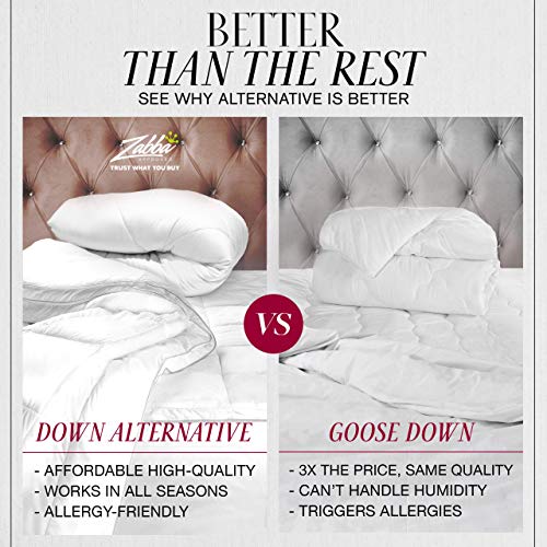 Italian Luxury Goose Down Alternative Comforter All Season 2100 Series Hotel Collection