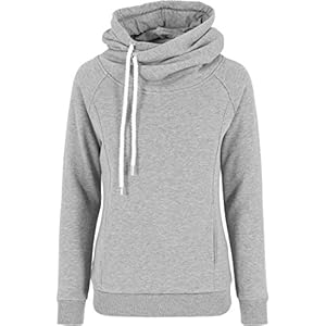 Urban Classics dames pullover pullover Raglan High Neck Hoody