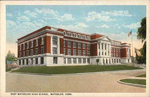 East Waterloo High School Waterloo Iowa Ia Original Vintage
