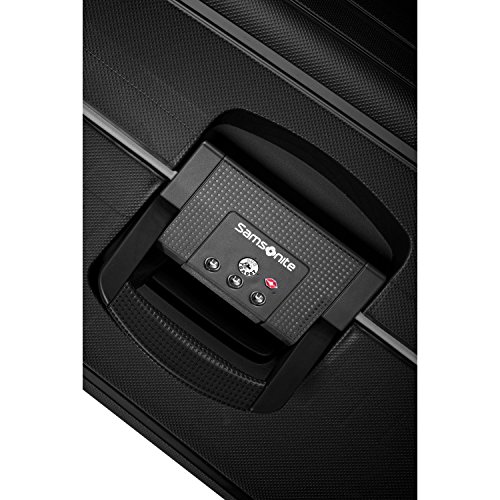 Samsonite S'Cure Hardside Luggage With Spinner Wheels, Black, CheckedLarge 28Inch on Galleon