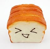 JETTINGBUY Kawaii Toast Card Cellphone Holder Hand Pillow Toy