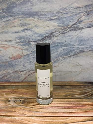 MEMO IRISH LEATHER 12ml (0.40 FL.OZ.) hand decanted to glass bottle perfume! Parfum!