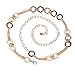 Tuscom Women's Lady Fashion Metal Chain Style Belt Body Chain