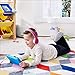 AmazonBasics Volume Limited Wired Over-Ear Headphones for Kids with Two Ports for Sharing, Pinkthumb 2