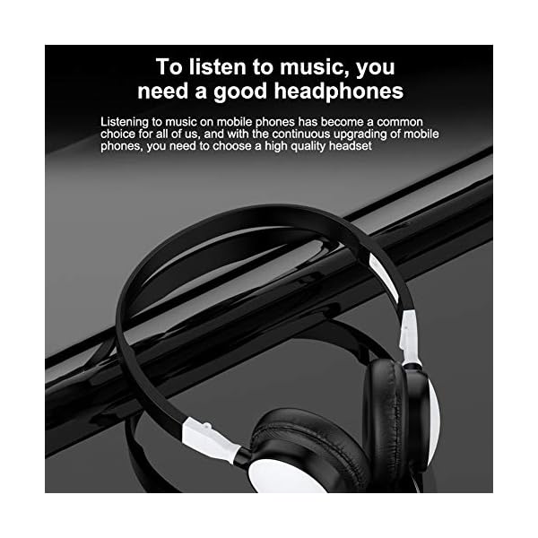 Saniswink1-Gaming-HeadphoneWired-Foldable-35mm-HiFi-Audio-Bass-Headset-Stereo-Surround-Noise-Cancelling-Over-Ear-for-PhoneTablet-Black-one-size Saniswink1 Gaming Headphone,Wired Foldable 3.5mm HiFi Audio Bass Headset Stereo Surround Noise Cancelling Over Ear for…