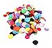 BIHRTC 1000Pcs 1 inch Mixed Color Round Felt Circle Felt Pads for DIY and Sewing Handcraft