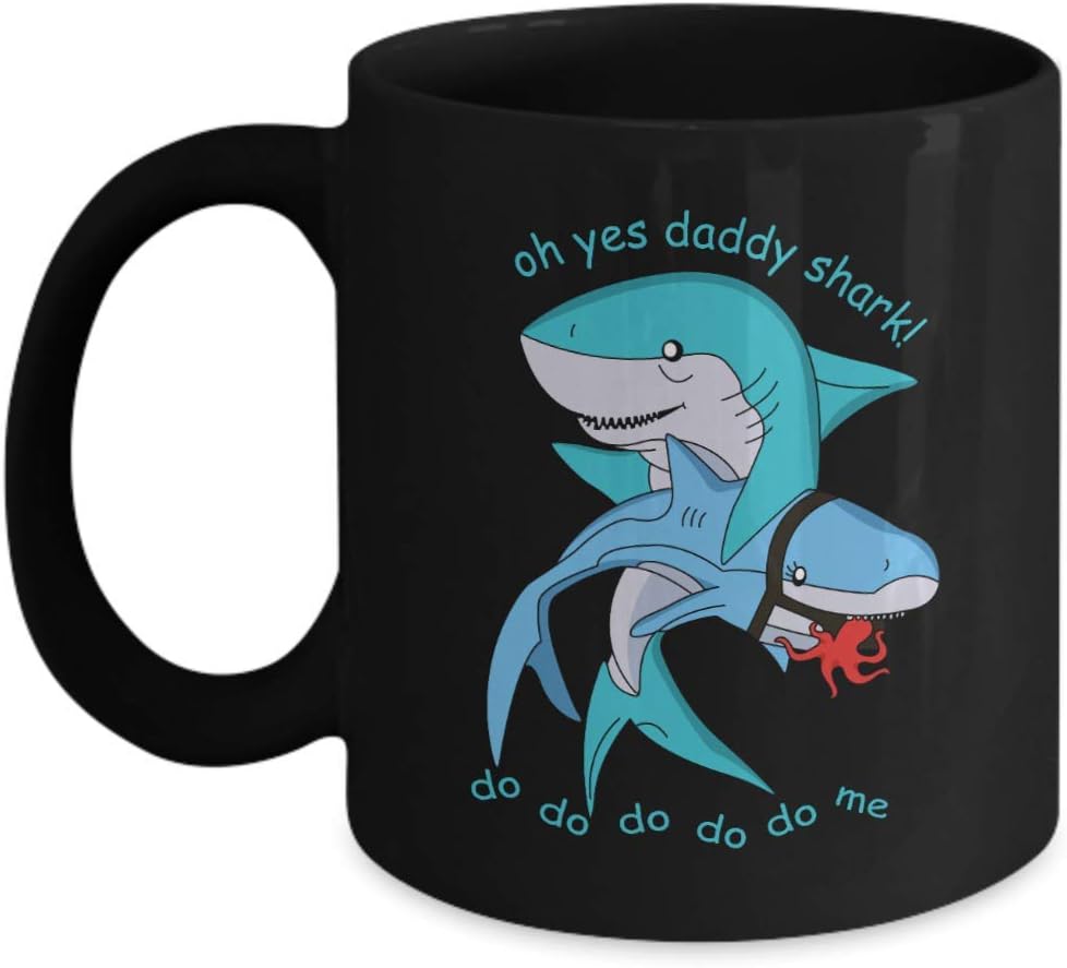 daddy shark do do do me mug