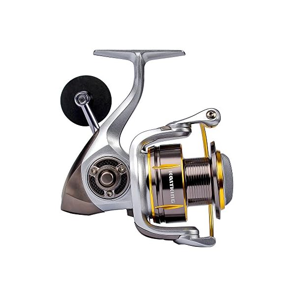 KastKing-Kodiak-Saltwater-Spinning-Reel-395-LB-Carbon-Fiber-Drag-All-Aluminum-10-1-Stainless-Steel-Shielded-Bearings-Enhanced-Stainless-Steel-Main-Shaft