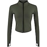 workout jacket with thumb holes