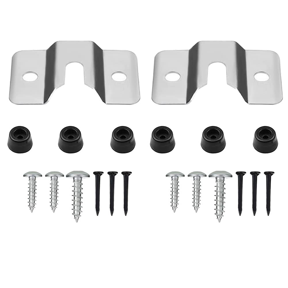 ZHIQIN 2 Set Dartboard Bracket Hanging Wall Hook Dart Board Hanging Kit Dartboard Mounting Bracket Kit for Hanging Screw Hook Set Accessories Kits, multicolor(Porta freccette)