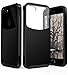 Vena VN1800 iPhone 8 Plus, 7 Plus Case, [Harmony] Wave Texture [Hybrid Clear Back Panel][Corner Guard Drop Proof] Slim Fit Cover, Jet Black